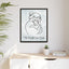 L'impression sur toile Chat Le Monde Peut Attendre