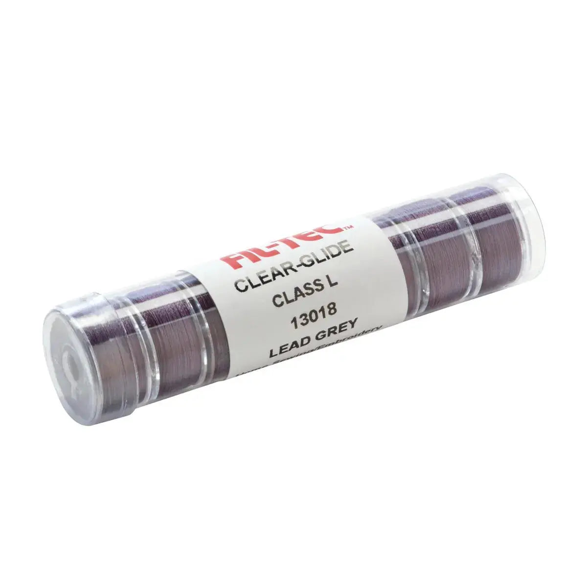 Tube de bobine Clear-Glide préenroulée gris plomb - Style L