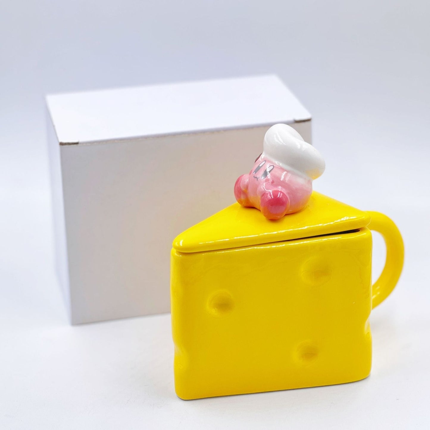 Taza de Chef de Cartoon Rosa Madou con Tapa