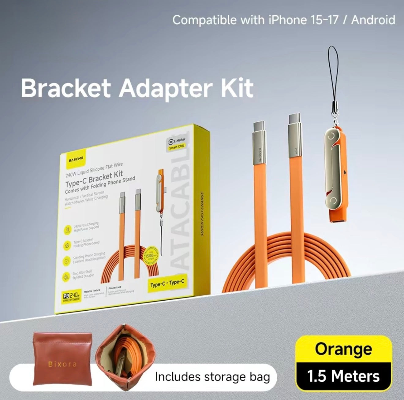 Cable USB-C Mejorado ChargeStand