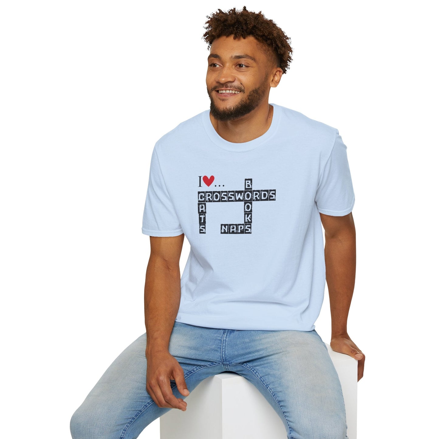 Purrfectly Cozy Crosswords Unisex T-Shirt - Korvel