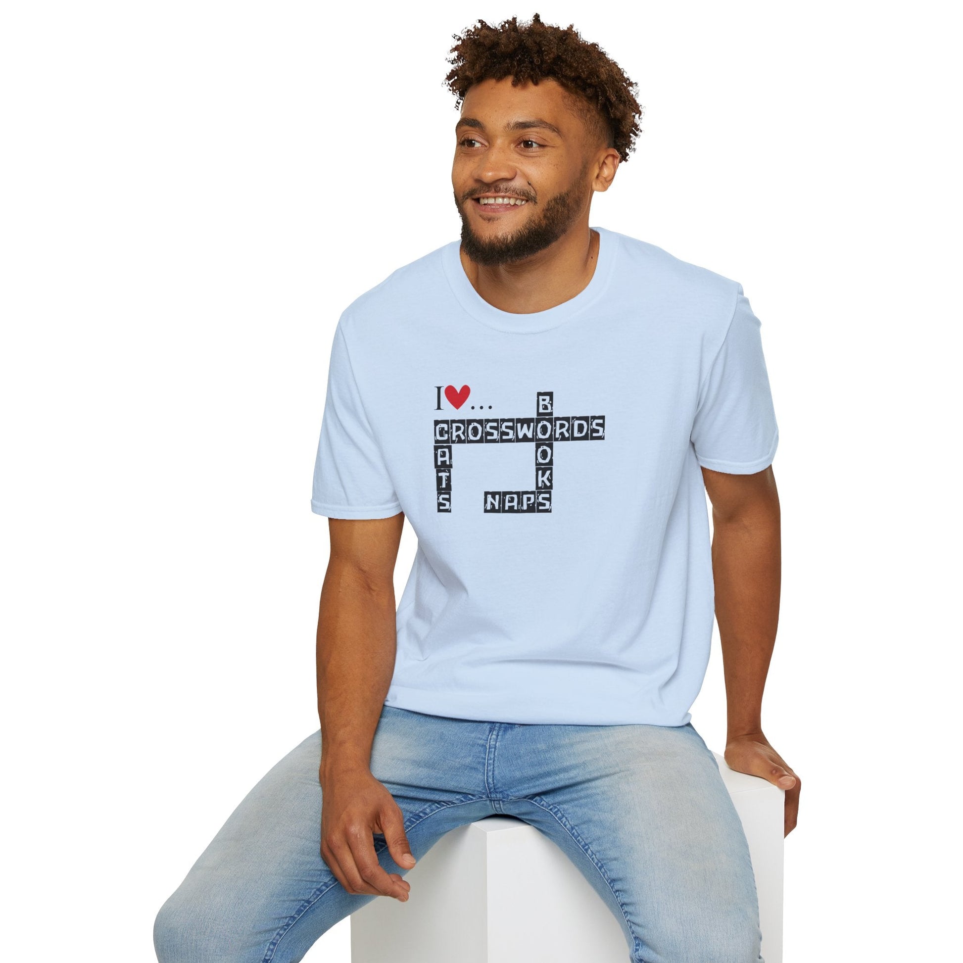 Purrfectly Cozy Crosswords Unisex T-Shirt - Korvel