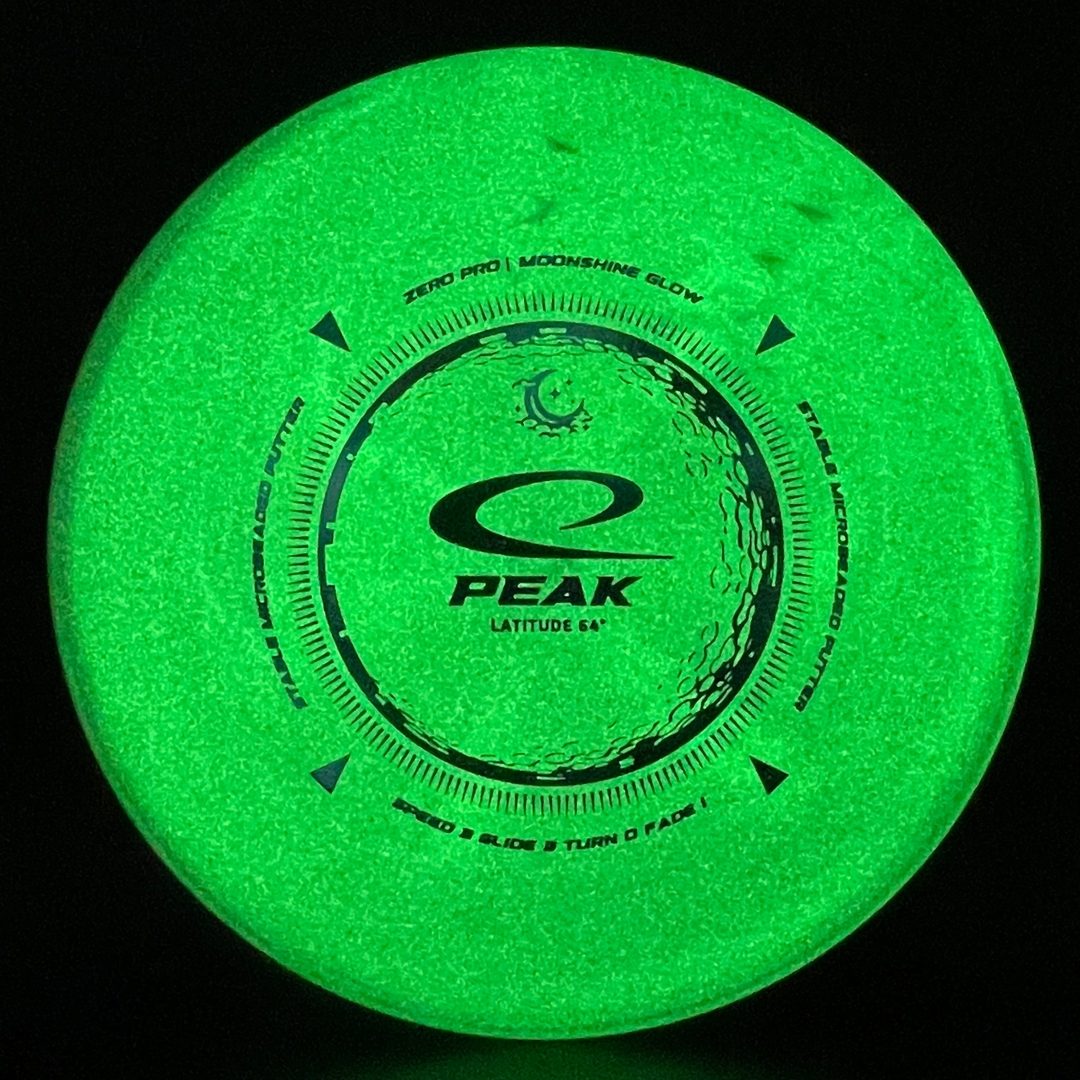 Putter de Disc Golf Zero Pro Moonshine Glow Peak