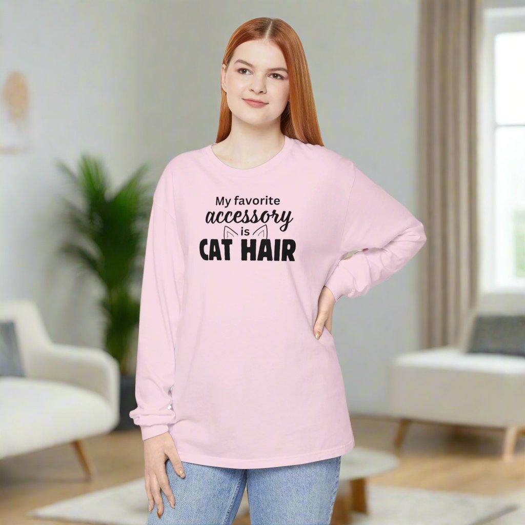 Stylish Cat Lover's Unisex Long Sleeve Tee - Korvel