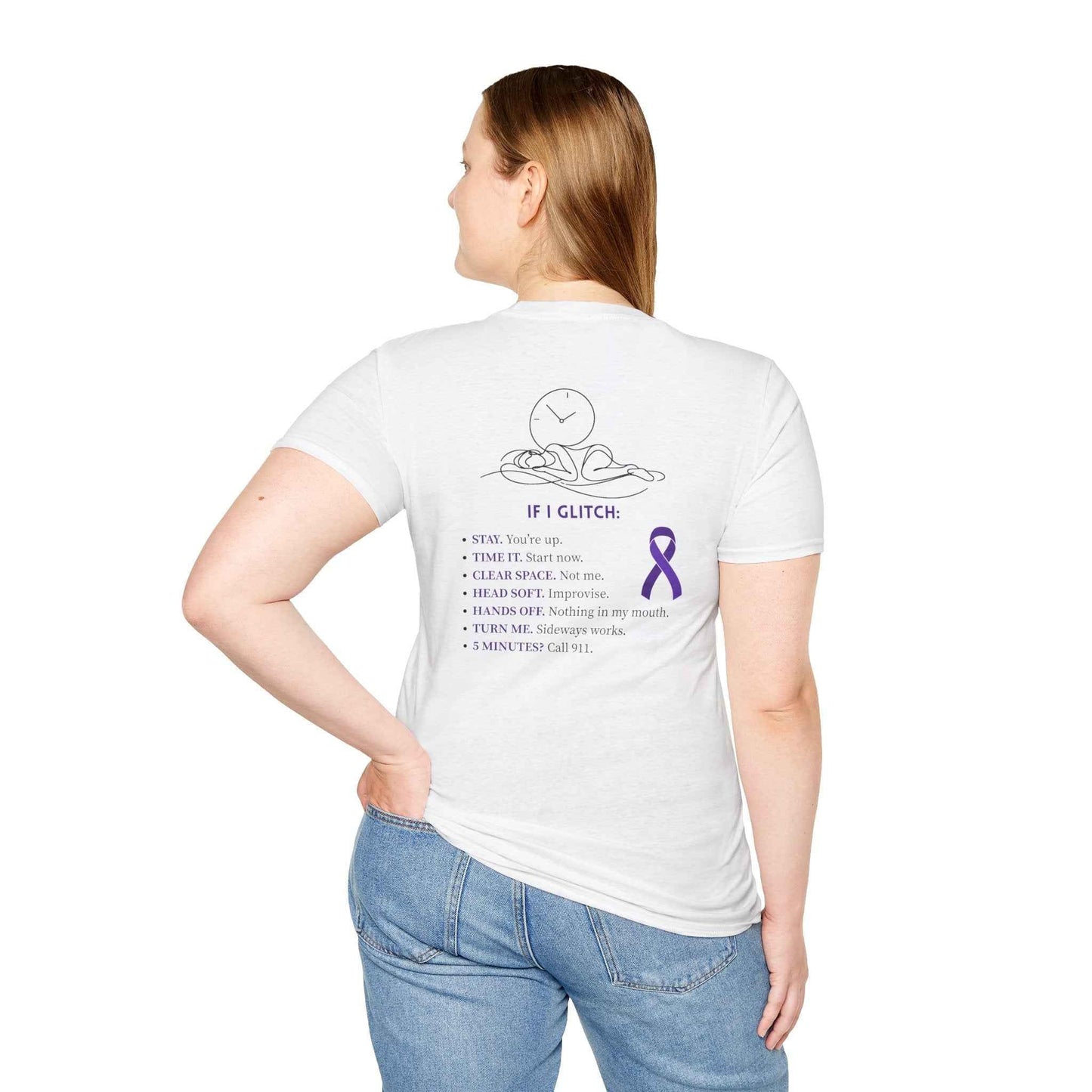 Camiseta Glitch Happens – Camiseta Minimalista de Primeros Auxilios