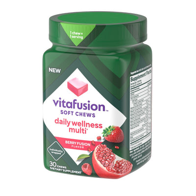 Vitafusion Daily Wellness Multi Berry Fusion - 30 Soft Chews