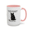 Charming Cat-Themed Accent Coffee Mug (11oz & 15oz) - Korvel