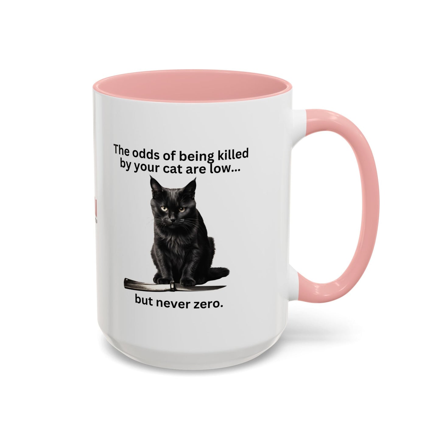 Charming Cat-Themed Accent Coffee Mug (11oz & 15oz) - Korvel