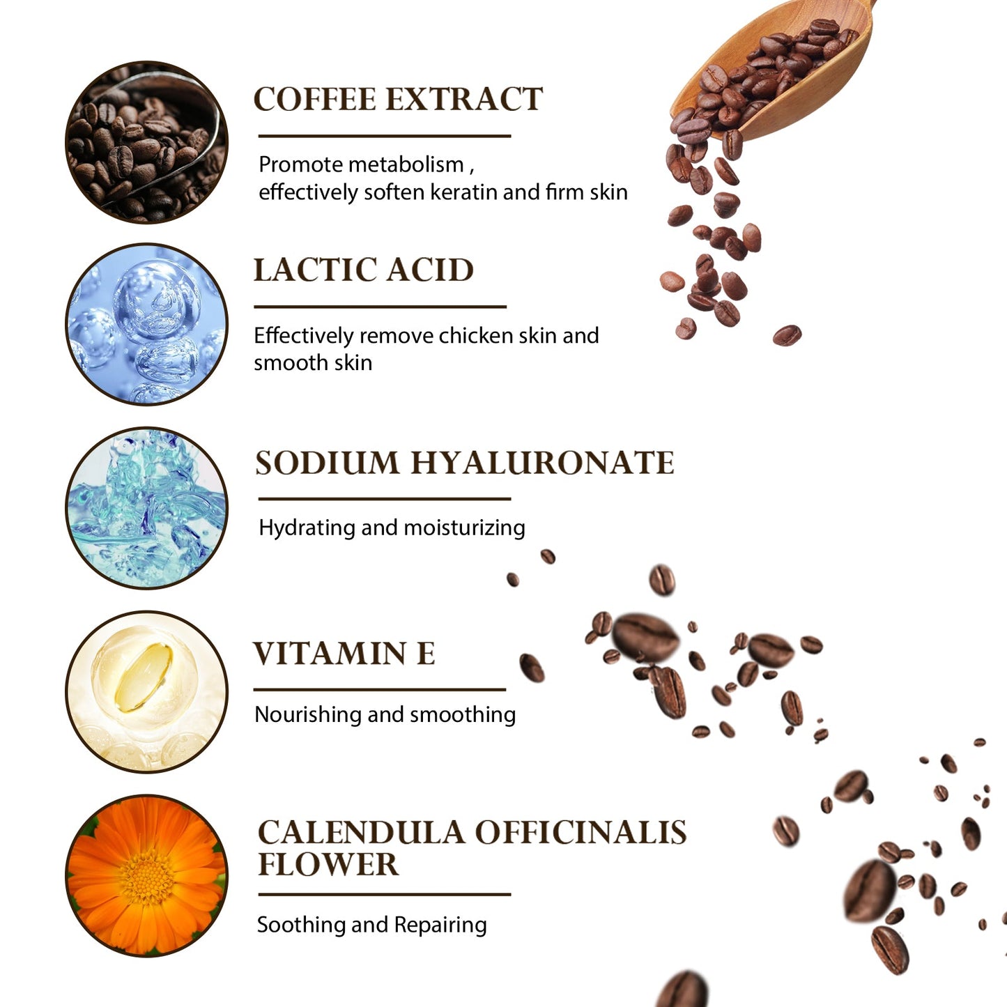 Premium Coffee Scrub for Exfoliating and Brightening Skin