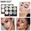 Romantic Beauty 6-Color Highlighter Repair Pearl Not Easy To Take Off Makeup Makeup Finishing Highlighter - Korvel