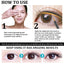 Slimming And Lengthening Mascara Without Trace, Natural Mascara Moisturizing Mascara Black Curl Eyelashes And Eyebrows - Korvel