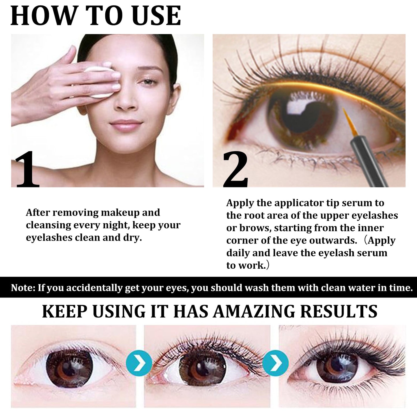 Slimming And Lengthening Mascara Without Trace, Natural Mascara Moisturizing Mascara Black Curl Eyelashes And Eyebrows - Korvel