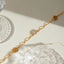 Stainless Steel White Mother-Of-Pearl Flower Necklace - Korvel
