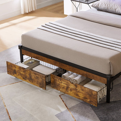 QUEEN BED DRAWERS - Korvel