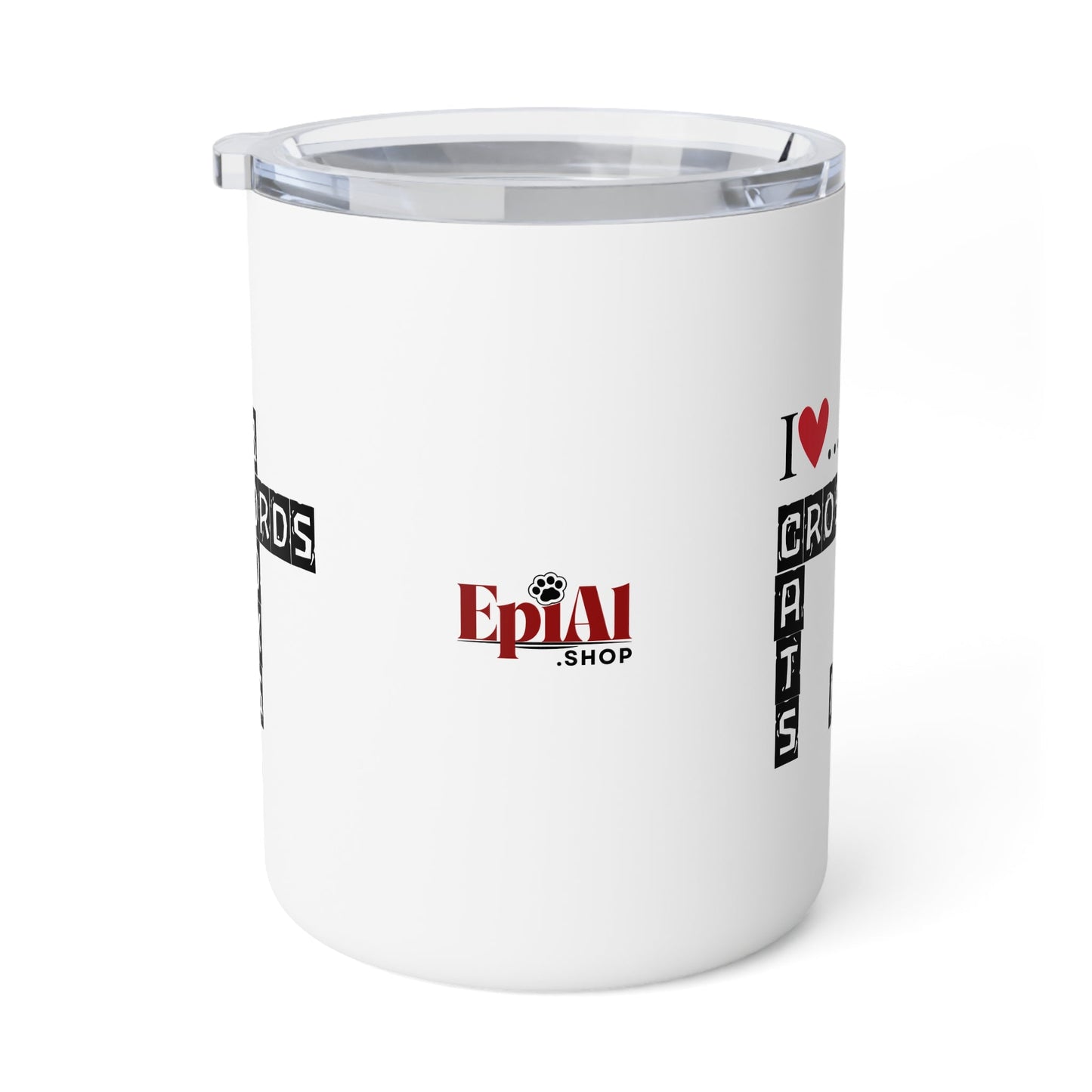 Mug isolé Crosswords and Cats - 10oz