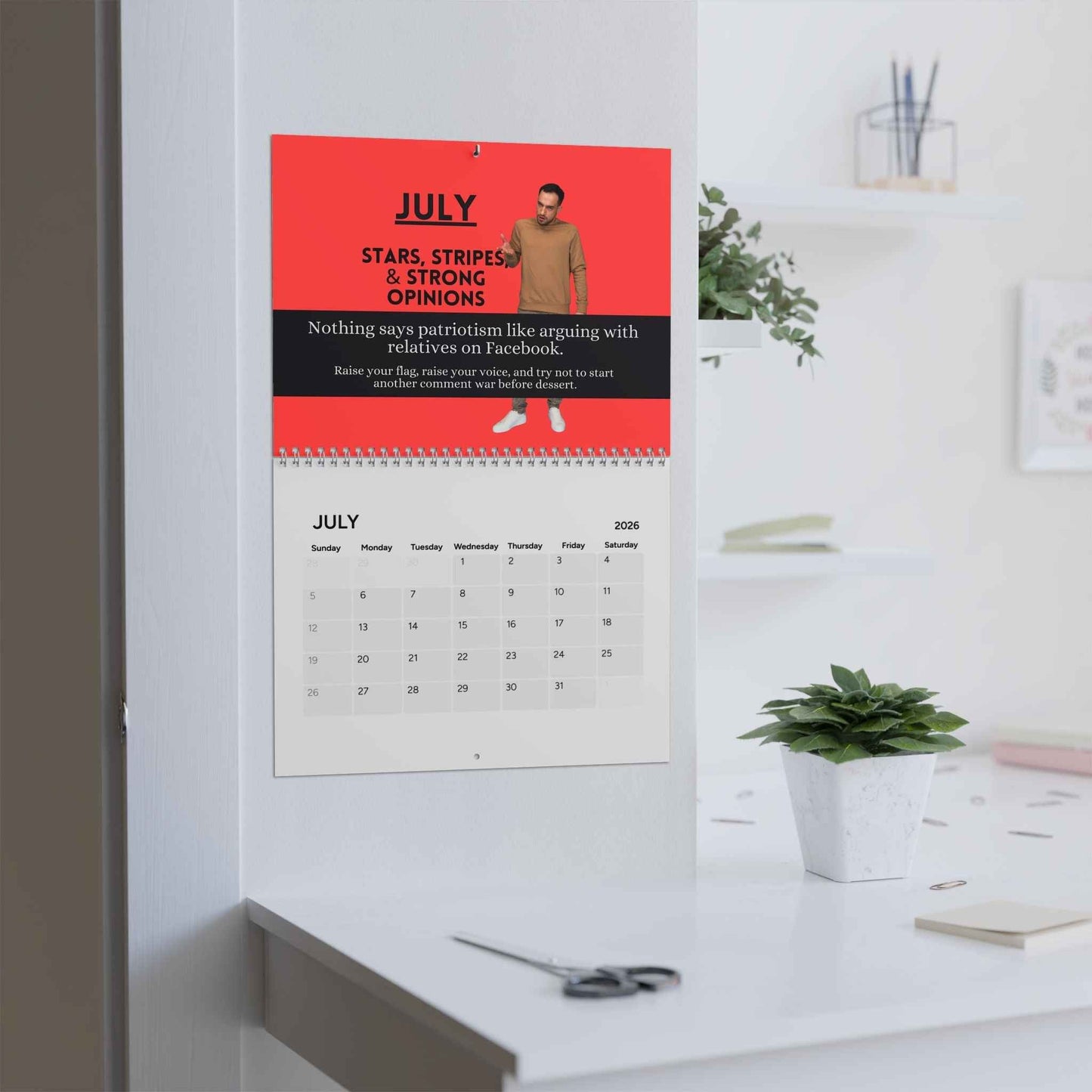 Calendrier d'Humour Politique 2026 : Une Année de Satire