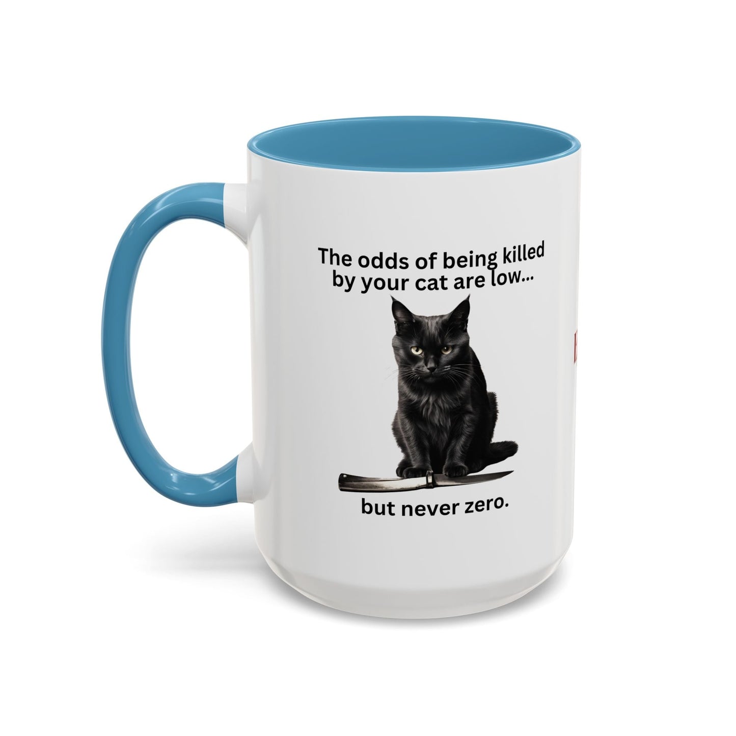 Charming Cat-Themed Accent Coffee Mug (11oz & 15oz) - Korvel