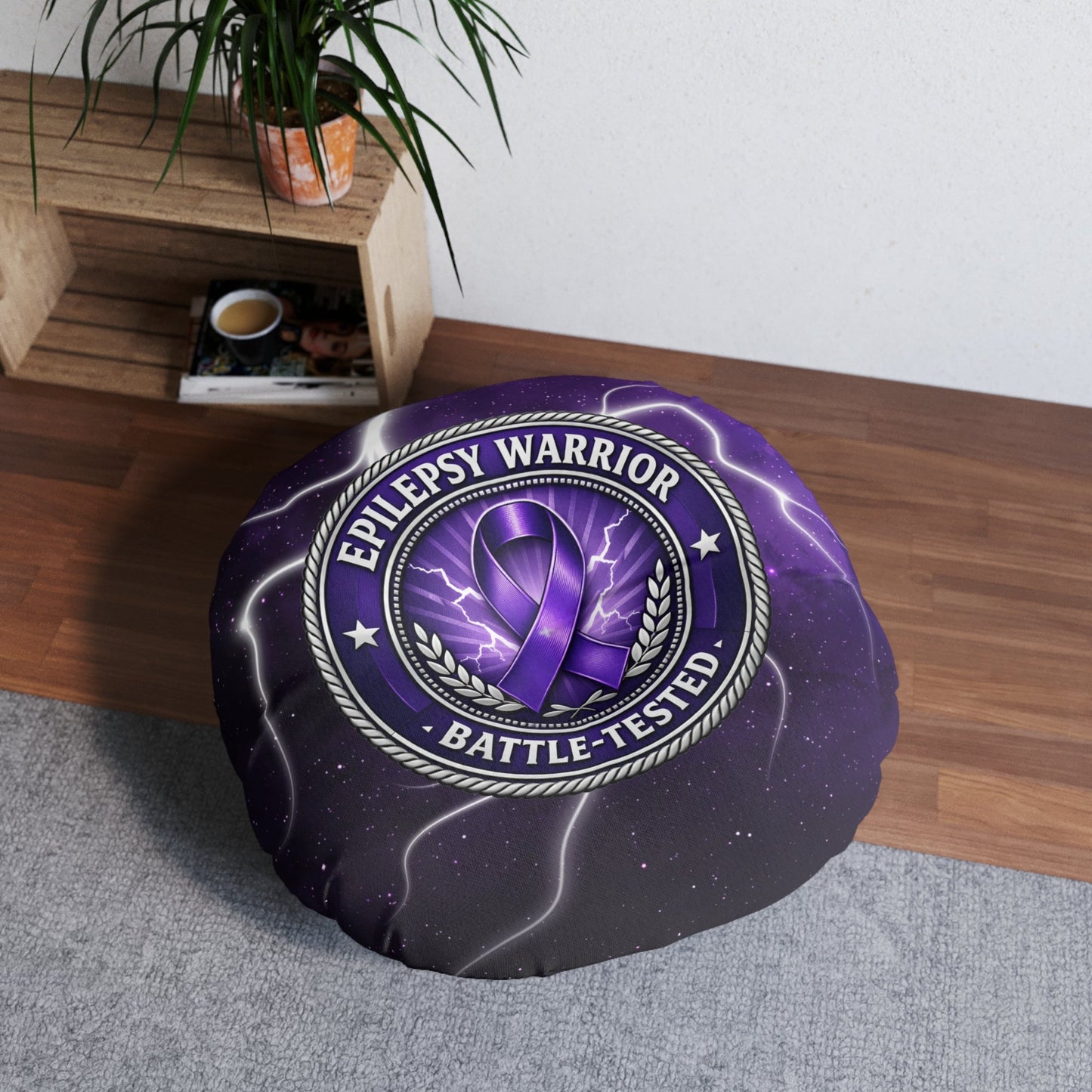 Pillow Redondo Guerrero de Epilepsia