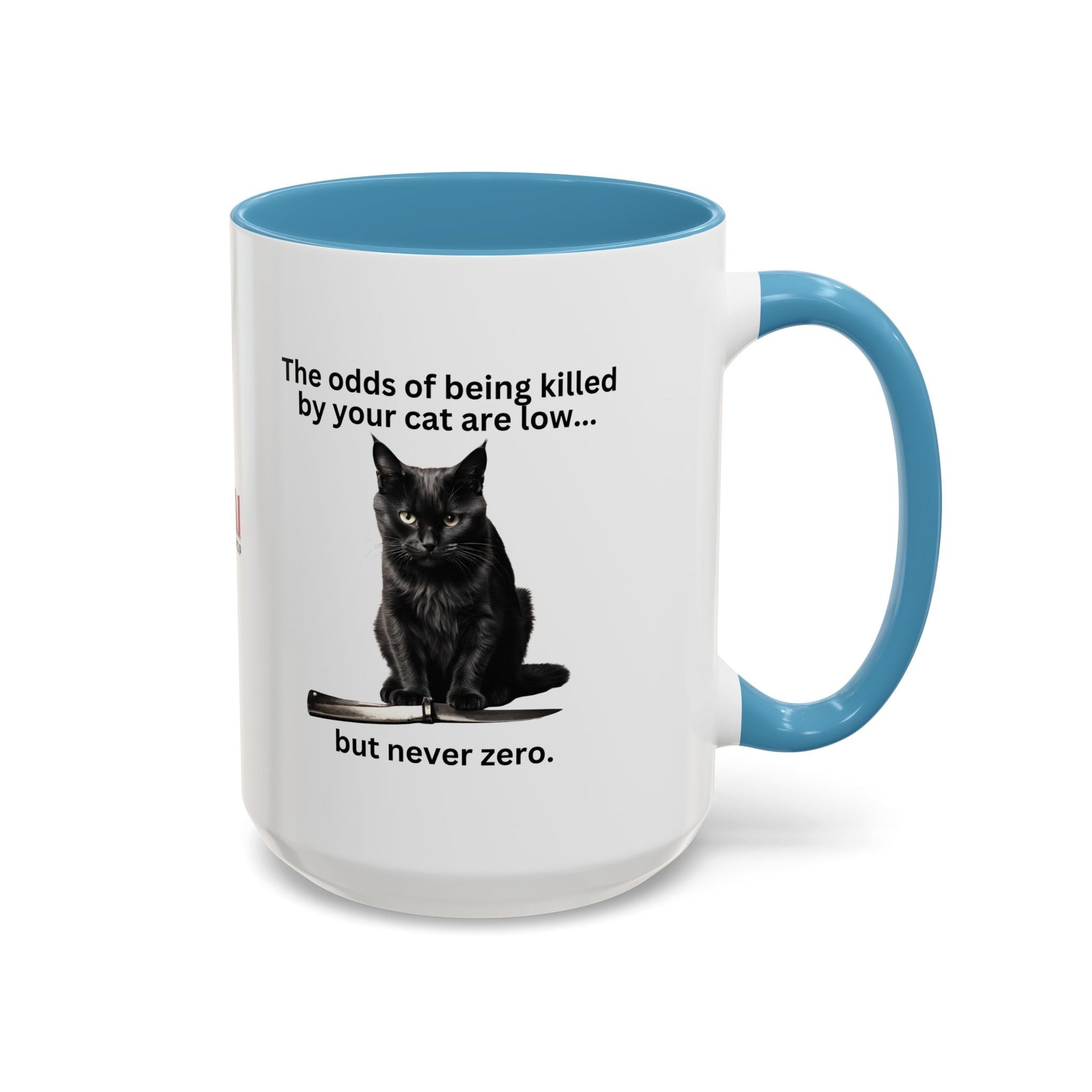 Charming Cat-Themed Accent Coffee Mug (11oz & 15oz) - Korvel