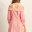 Vestido Mini Elegante con Tirantes Espagueti y Bolsillos