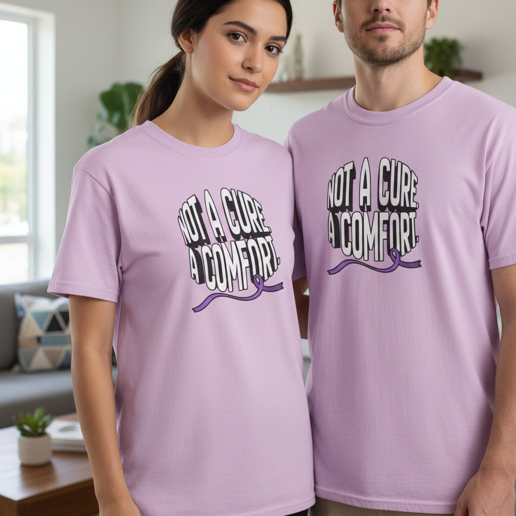 Pas un remède, un vêtement de confort - T-shirt teint en pièce