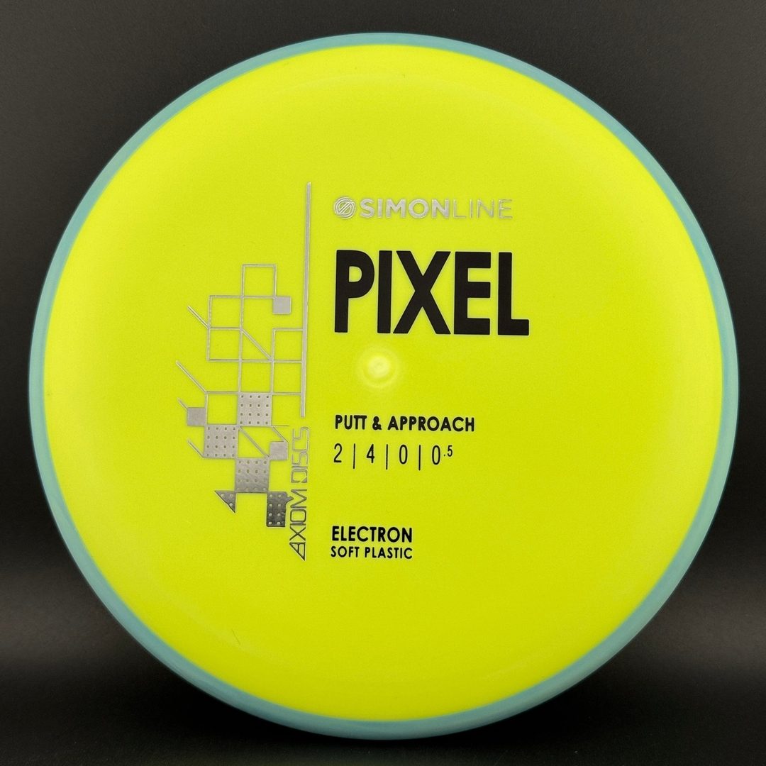 Soft Electron Pixel - Simon Line Disc Golf Putter