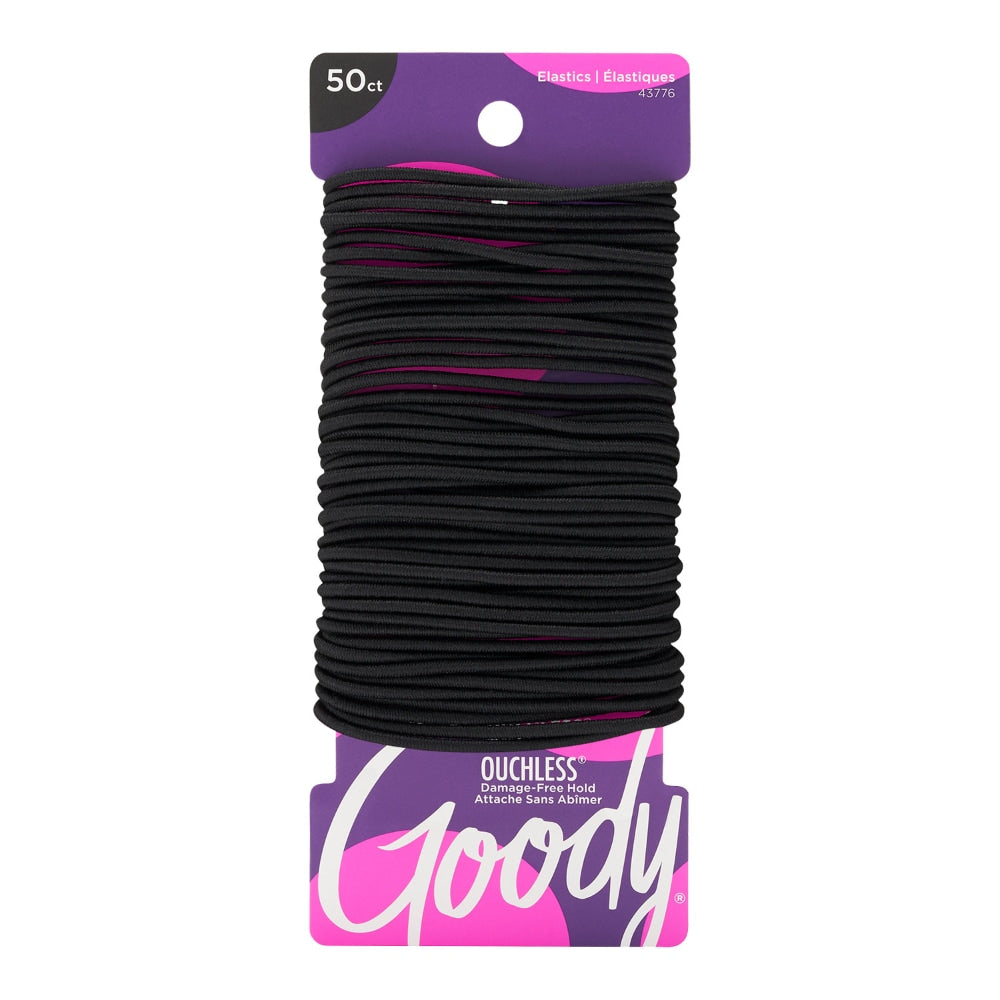 Élastiques Goody Ouchless sans métal - Grand fin noir
