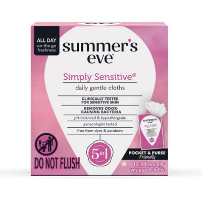 Summer's Eve Simply Sensitive Daily Feminine Wipes