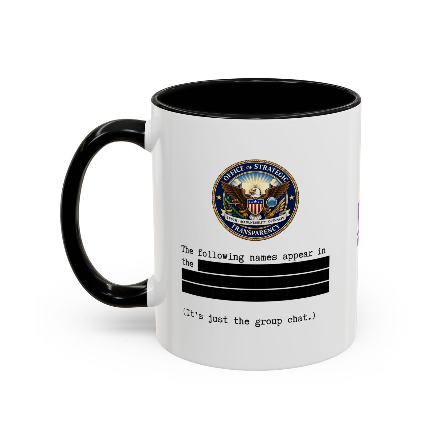 Unsealed Documents Coffee Mug – Political Satire Design