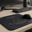 Present, But Uninvolved Cat Mouse Pad | Gold Cat Desk Accessory