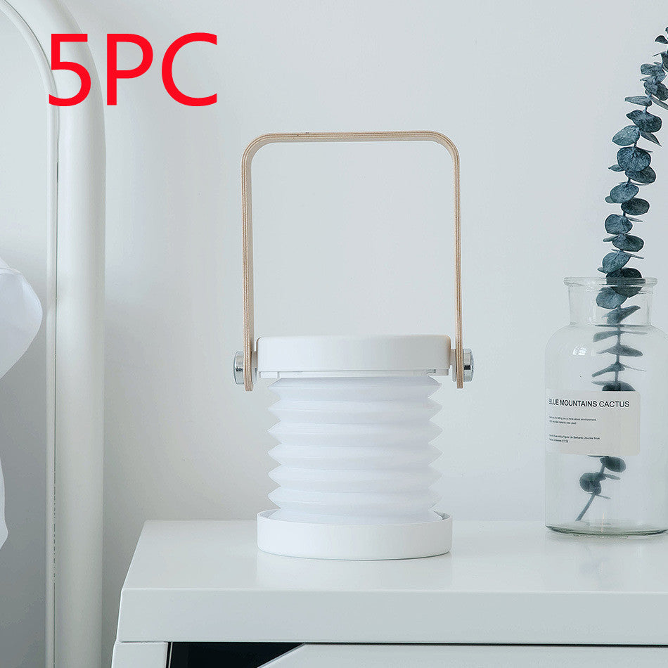 Foldable Touch Dimmable LED Night Light - Portable Lantern