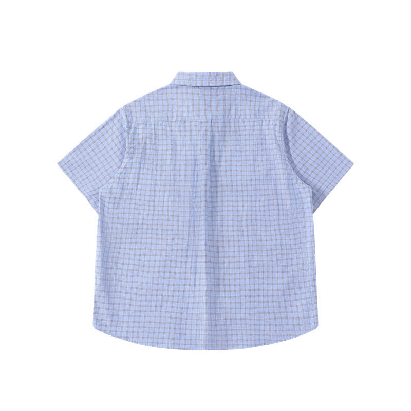 Premium Striped Pocket Short Sleeved Shirt