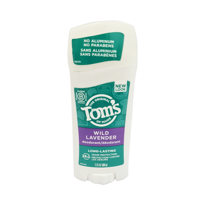 Tom's of Maine Long Lasting Wild Lavender Deodorant Stick