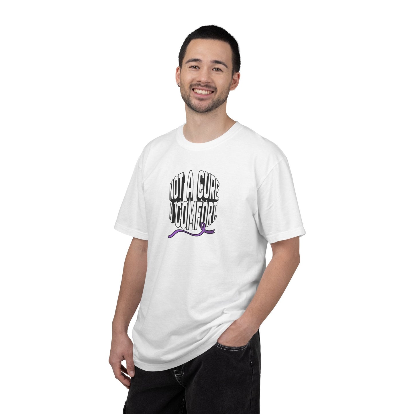 Pas un remède, un vêtement de confort - T-shirt teint en pièce