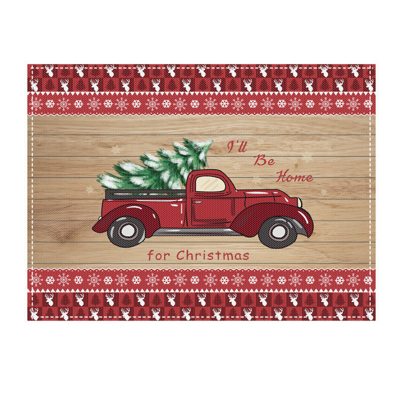 Premium Christmas Dining Mat - Heat-Insulating Table Decoration