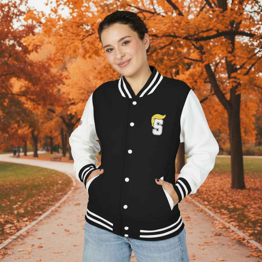 All American Swoop Team Letterman Jacket – Varsity Edition