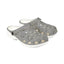Minimalist Cat Line Art EVA Clogs – Grey Slip-Ons