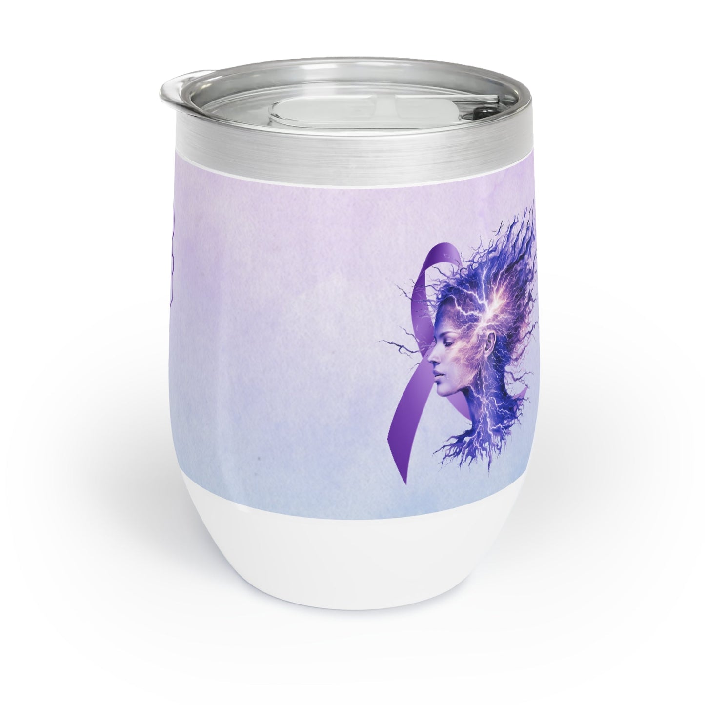 Chill Warrior Wine Tumbler - Embrace Your Inner Strength - Korvel