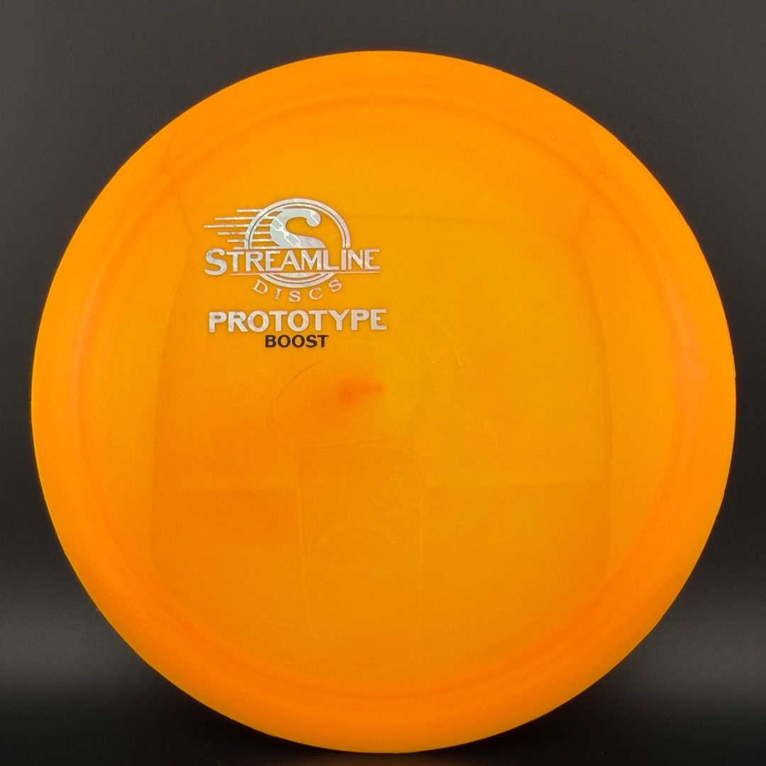 Disco Neutron Boost Prototype - Firma de Eagle McMahon
