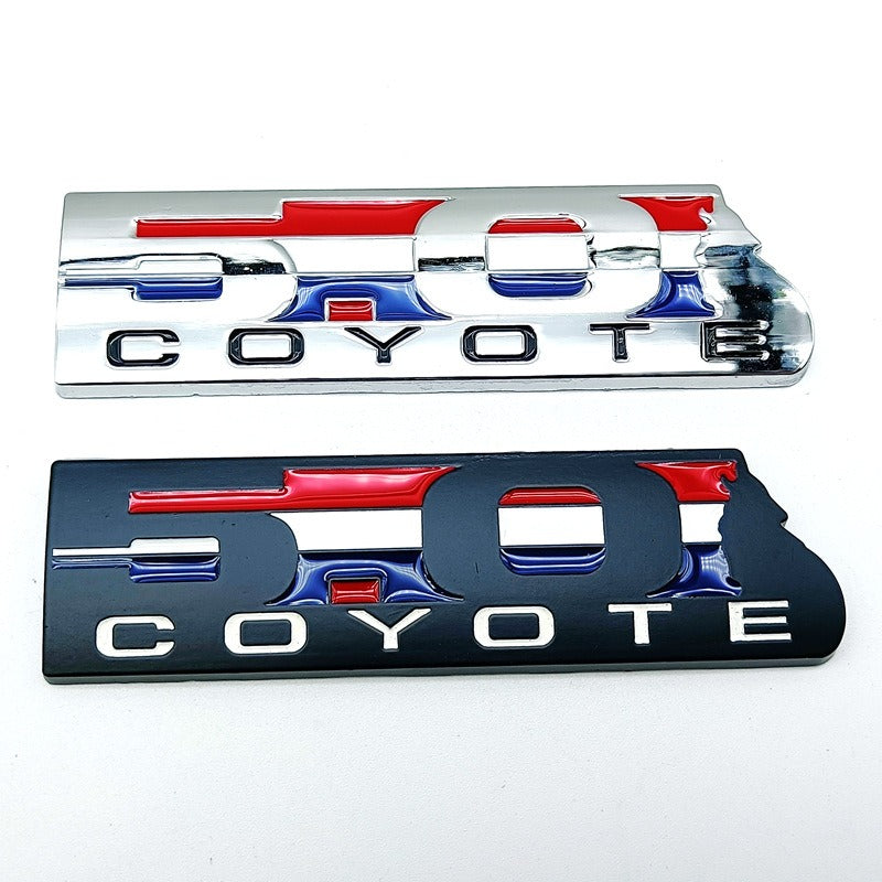 5.0 COYOTE Leaf Board Side Label - Korvel