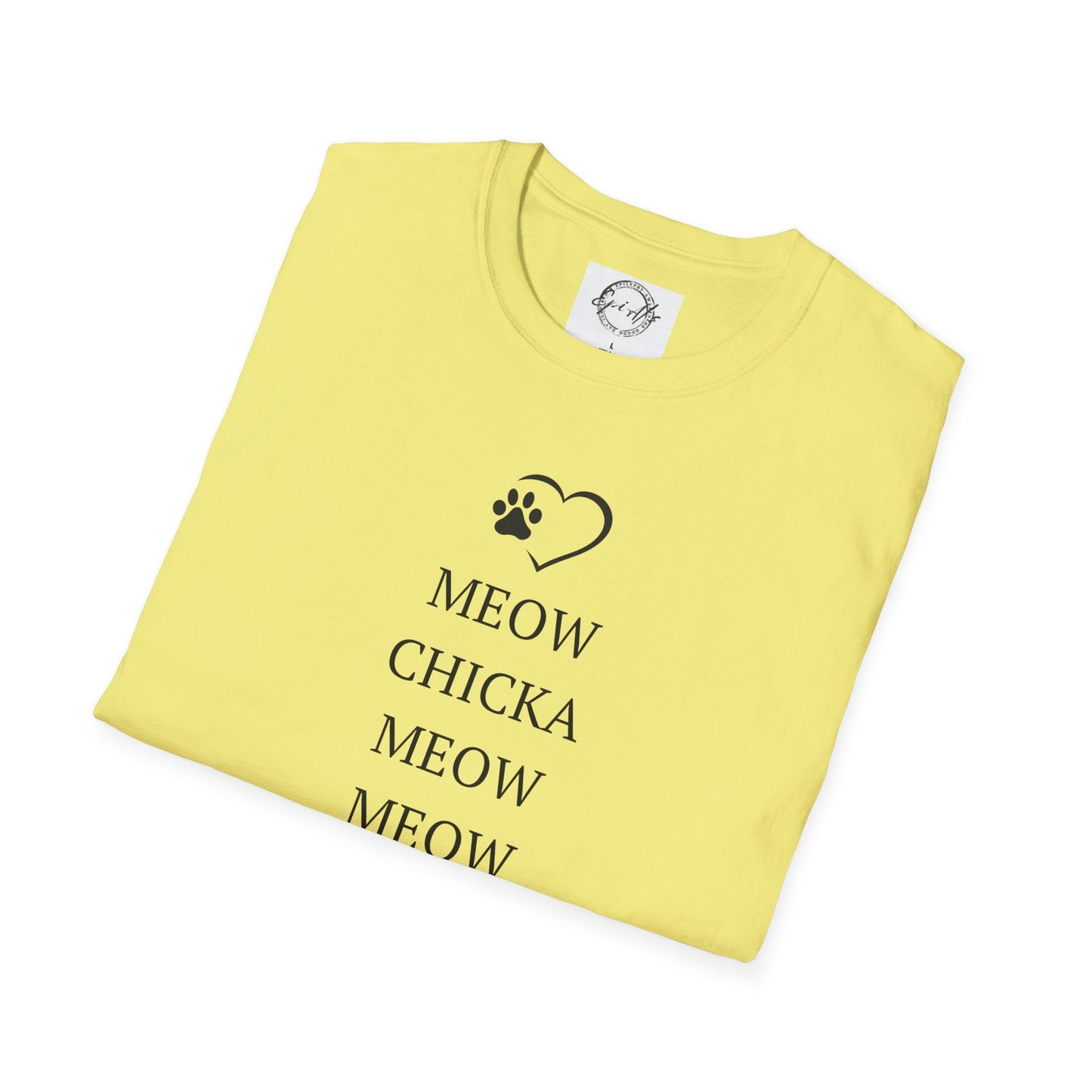 Meow Chicka Meow Meow Unisex Softstyle T-Shirt