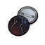 Botón de Pinback Silueta Cósmica