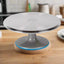 12" Stainless Steel Decorating Turntable with Non-Slip Base