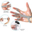 Silicone Wrist Stretcher Finger Exercise Trainer Finger Tension Circle Five Fingers - Korvel
