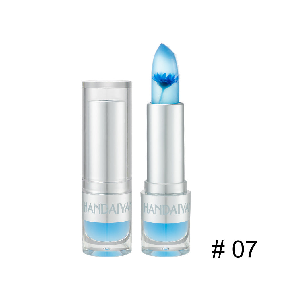 HANDAIYAN Warm Lipstick Flower Color Changing Moisturizing Lipstick Is Not Easy To Fade And Does Not Take Off Makeup - Korvel