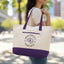 Beautifully Unstable Epilepsy Awareness Canvas Tote