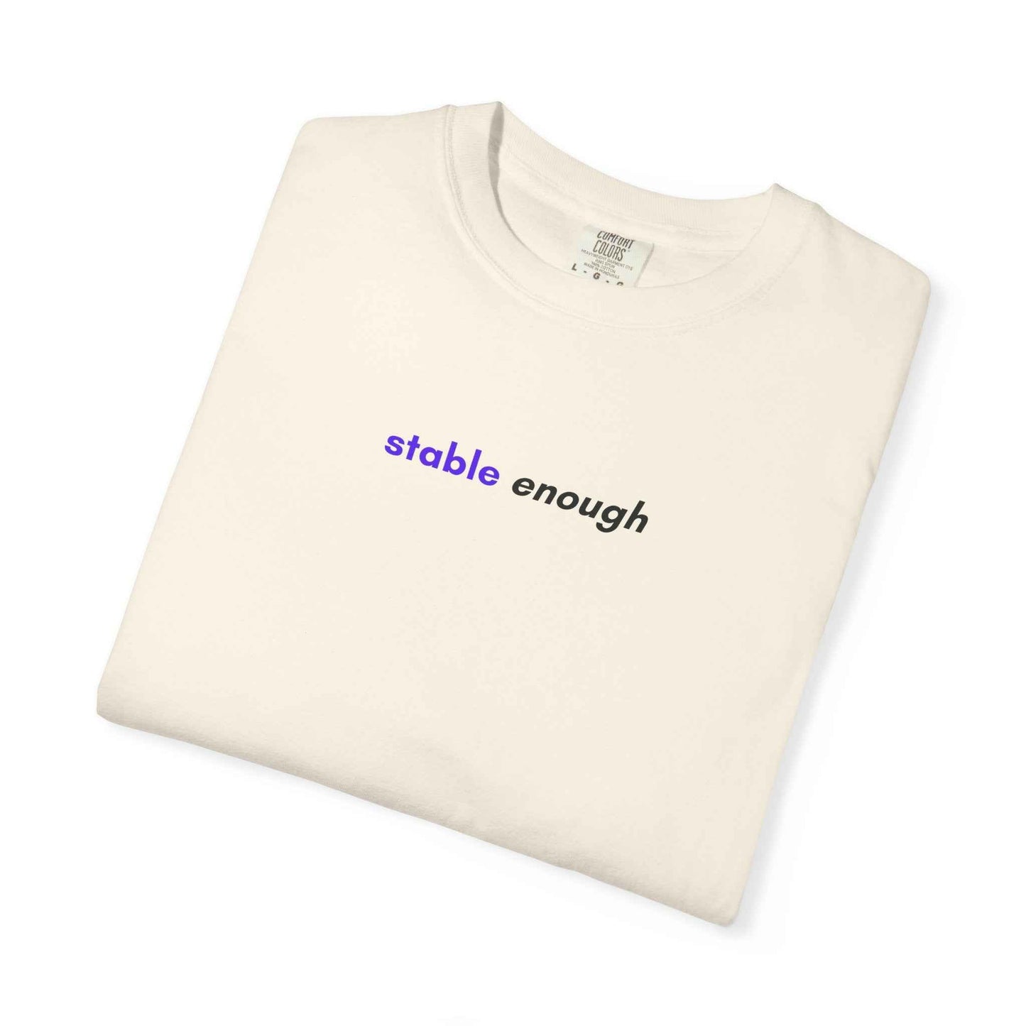 Camiseta de Conciencia sobre la Epilepsia Stable Enough