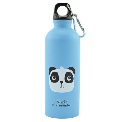 Botella de Agua Deportiva Portátil de Animales de Caricatura de 500ml