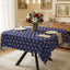 Mantel de mesa con mapa patriótico de EE. UU. – Diseño en rojo, blanco y azul