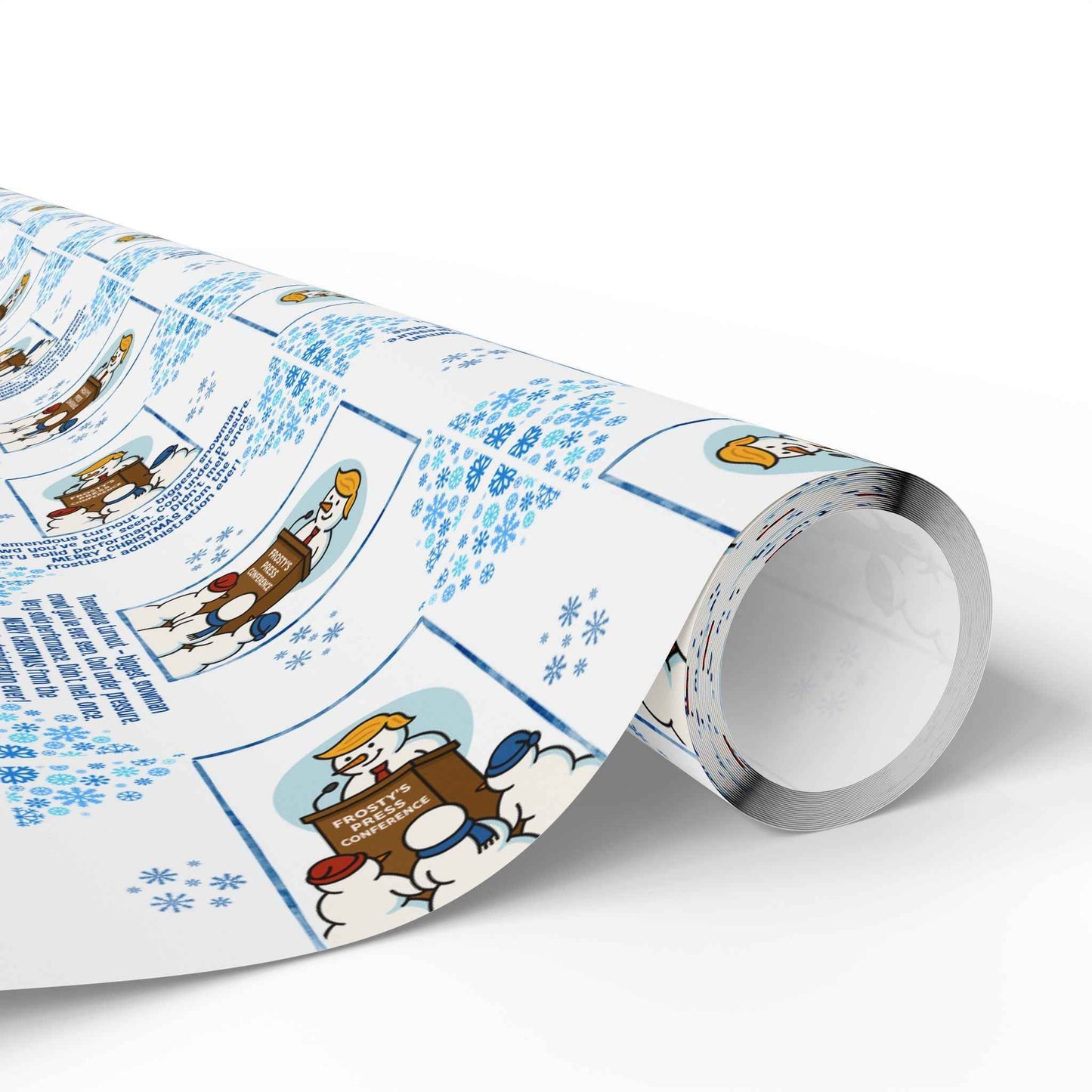 Papier Cadeau de la Conférence de Presse de Frosty